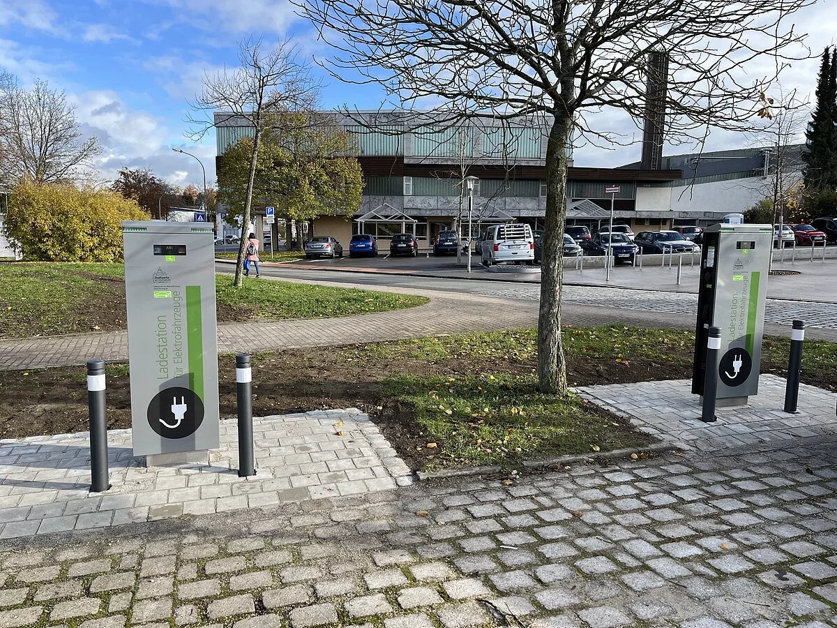 Seeweiher-Parkplatz der Stadt Weißenburg