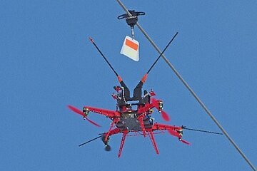Drohne in der Luft