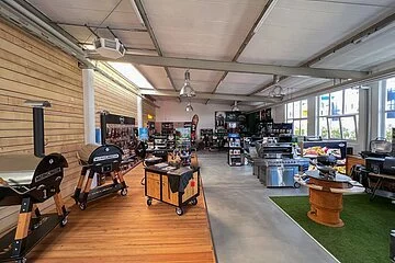 Ausstellung: Gasgrillabteilung