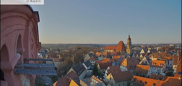 Falkenkamera #2 Wanderfalken - Außenansicht, Spitalkirche, Weißenburg i. Bay.