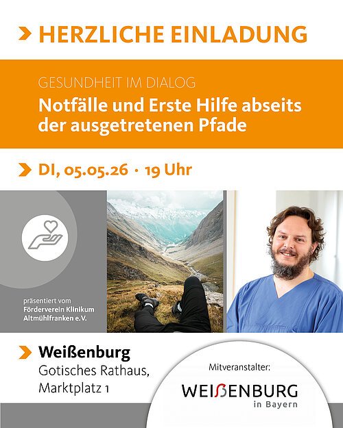 Notfälle und Erste Hilfe abseits der ausgetretenen Pfade