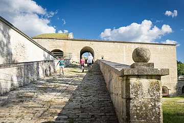Kanonenrampe, Bastion Krebs, Wülzburg