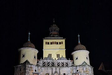Ellinger Tor bei Nacht